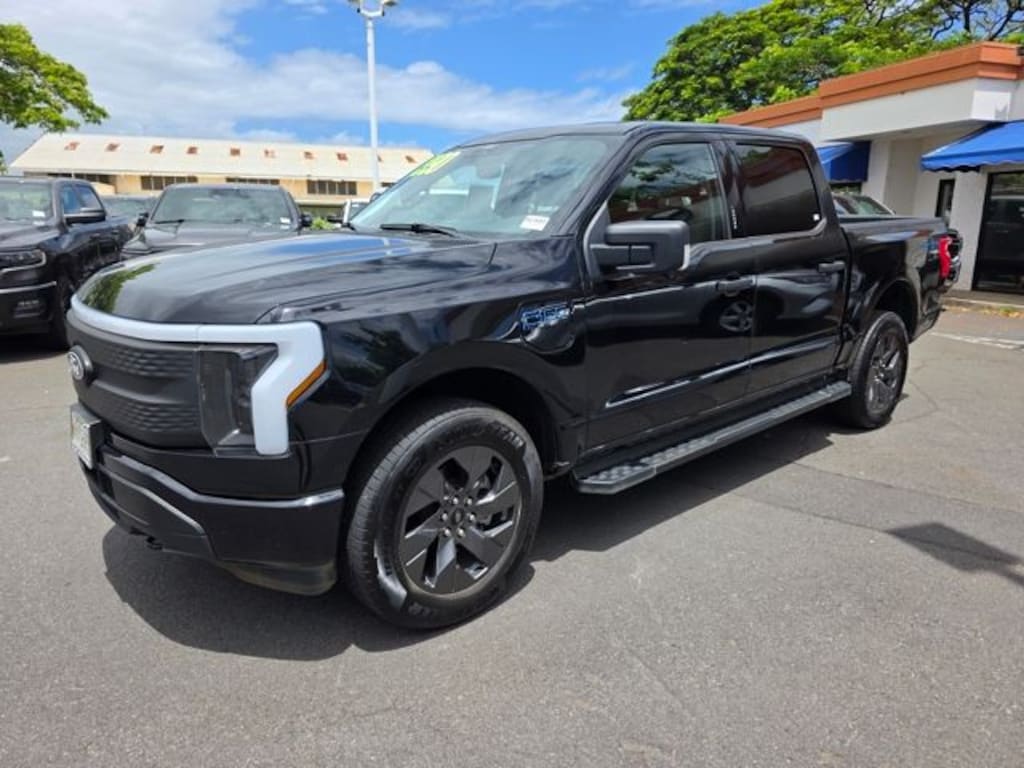 Used 2024 Ford F-150 Lightning XLT Truck SuperCrew Cab