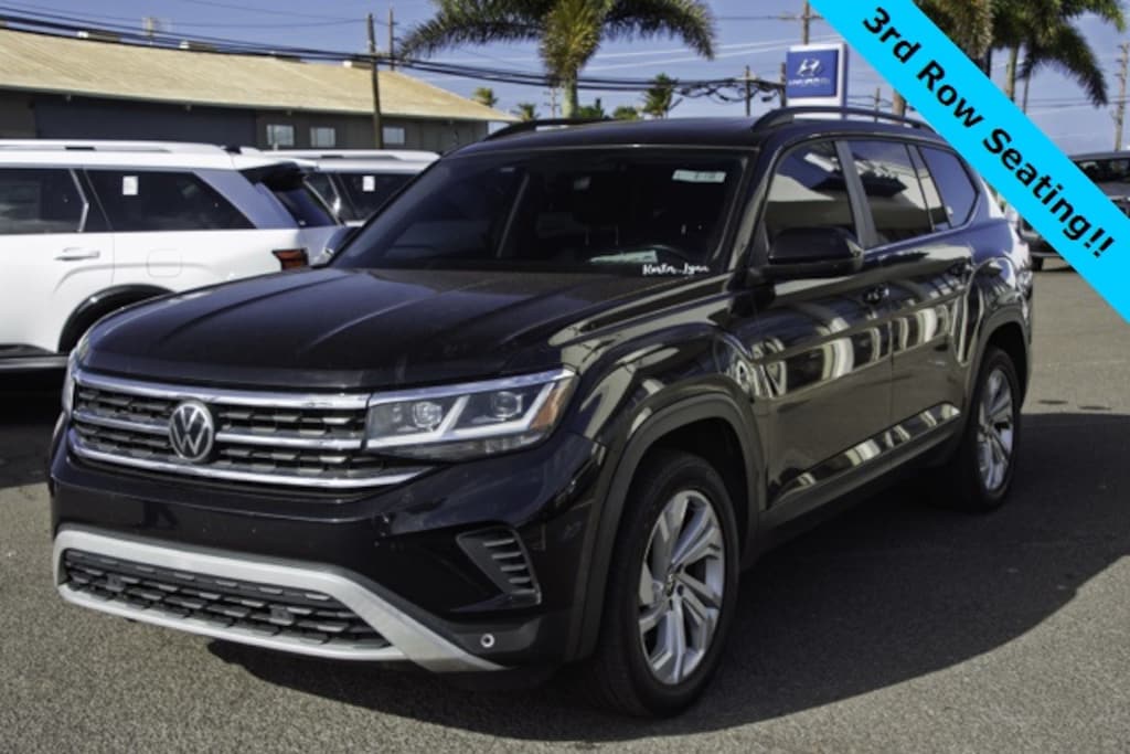 Used 2021 Volkswagen Atlas 3.6L V6 SE w/Technology 4MOTION SUV