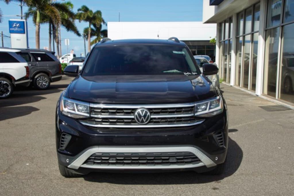 Used 2021 Volkswagen Atlas 3.6L V6 SE w/Technology 4MOTION SUV