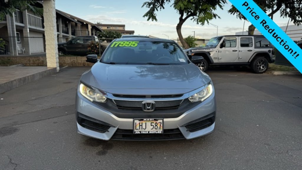 Used 2017 Honda Civic EX Sedan