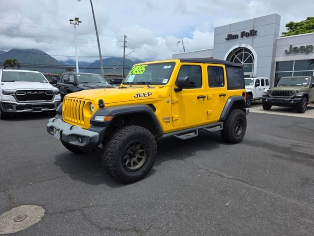 Used 2019 Jeep Wrangler Unlimited Sport 4x4 SUV
