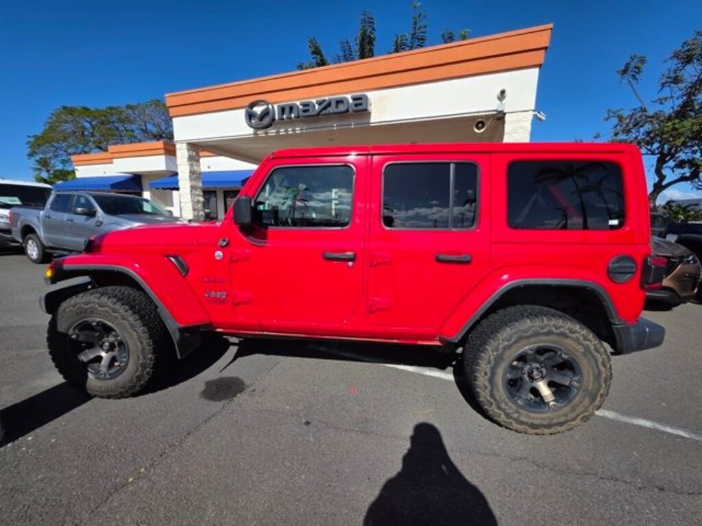 Used 2019 Jeep Wrangler Unlimited Sahara 4x4 SUV