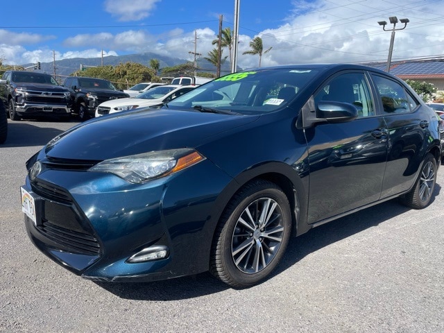 Used 2017 Toyota Corolla LE with VIN 5YFBURHE4HP630218 for sale in Kahului, HI