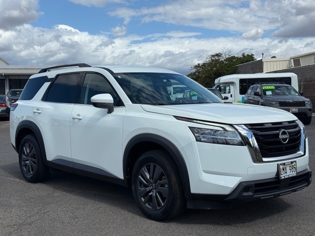 Used 2022 Nissan Pathfinder SV with VIN 5N1DR3BA0NC228838 for sale in Kahului, HI
