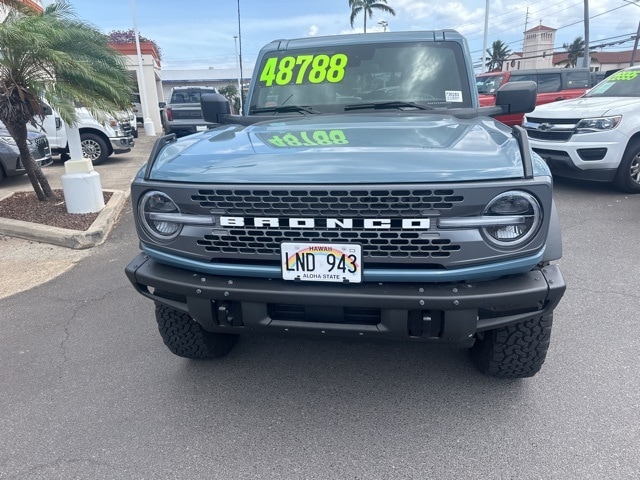 Used 2023 Ford Bronco 4-Door Badlands with VIN 1FMEE5DH9PLB27810 for sale in Kahului, HI