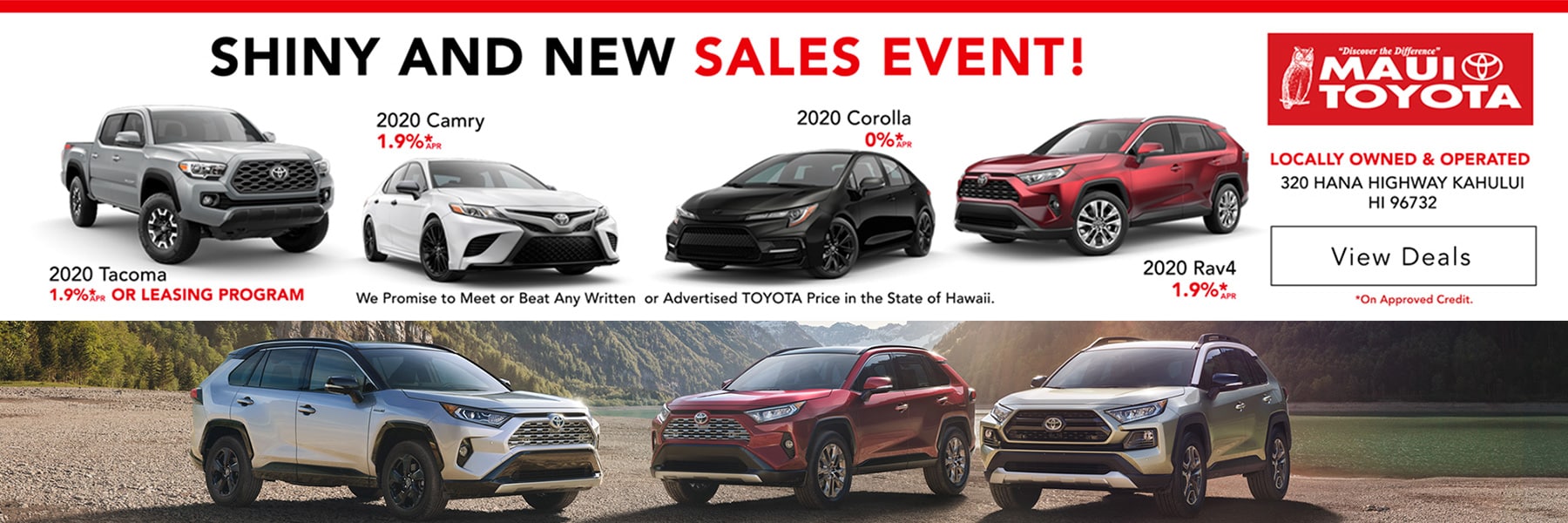 Maui Toyota | New Toyota Dealership in Kahului, HI