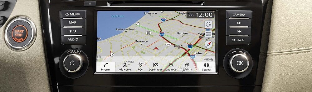 Nissan Rogue Infotainment Screen