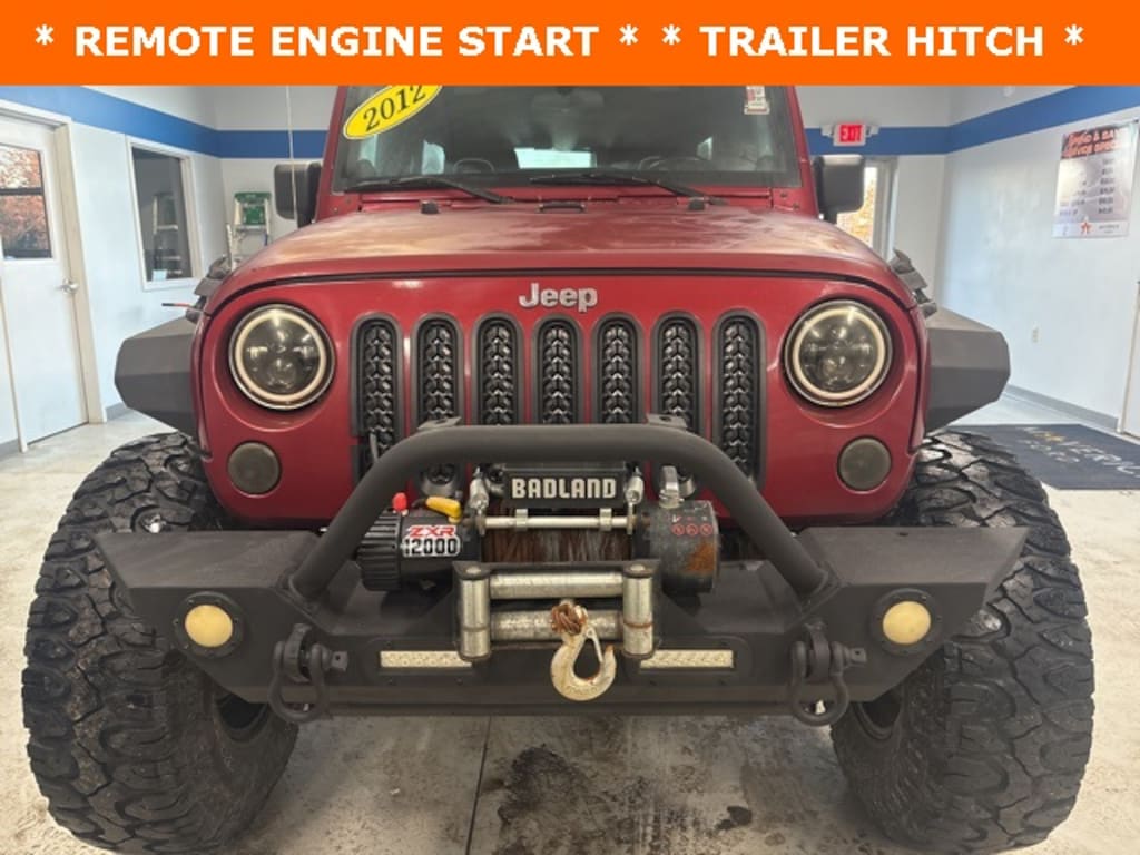 Used 2012 Jeep Wrangler Unlimited Sahara SUV