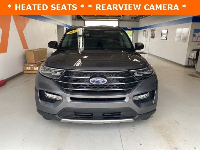 Used 2022 Ford Explorer XLT with VIN 1FMSK8DH7NGA89982 for sale in Gladwin, MI