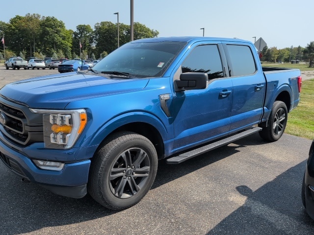 Used 2022 Ford F-150 XLT with VIN 1FTEW1EP9NKE70619 for sale in Gladwin, MI