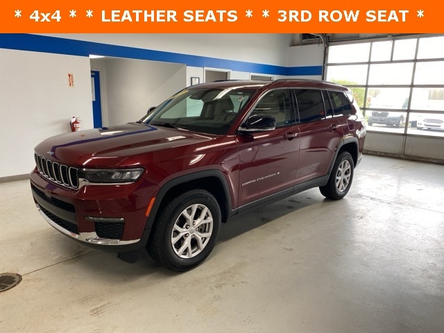 Used 2021 Jeep Grand Cherokee L Limited with VIN 1C4RJKBG0M8145251 for sale in Gladwin, MI