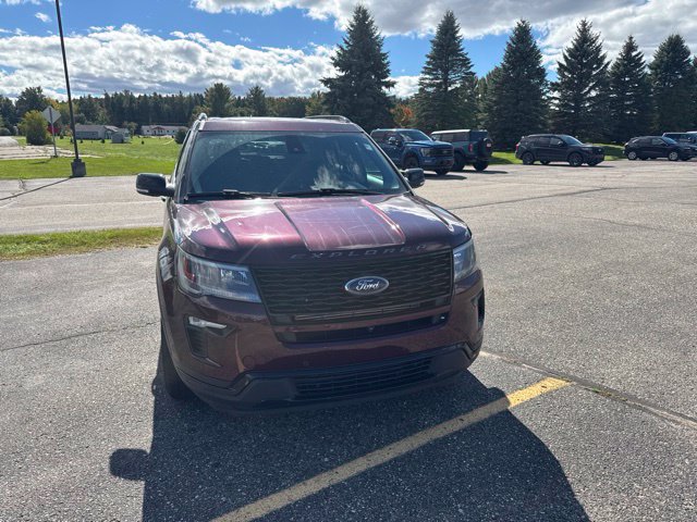 Used 2018 Ford Explorer Sport with VIN 1FM5K8GTXJGC48131 for sale in Gladwin, MI