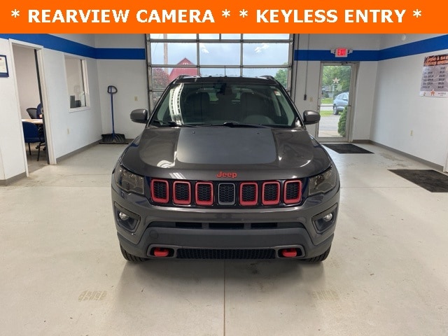 Used 2018 Jeep Compass Trailhawk with VIN 3C4NJDDB5JT270416 for sale in Gladwin, MI