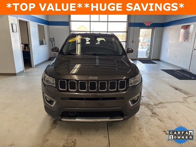 Used 2021 Jeep Compass Limited with VIN 3C4NJDCB3MT539597 for sale in Gladwin, MI