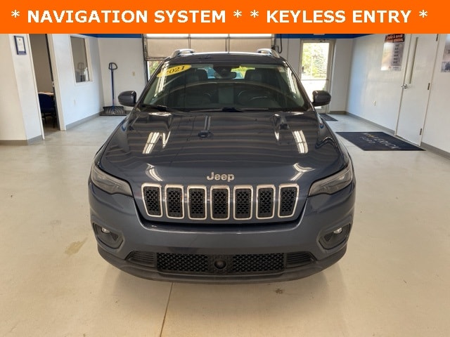 Used 2021 Jeep Cherokee Latitude Lux with VIN 1C4PJMMX2MD134050 for sale in Gladwin, MI