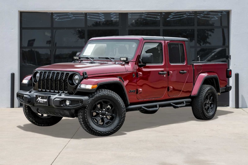 Used 2021 Jeep Gladiator Willys 4x4 Truck