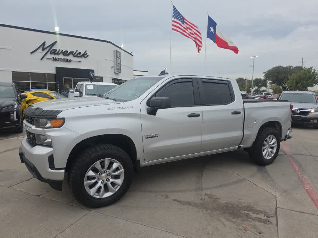 Used 2021 Chevrolet Silverado 1500 Custom 2WD Crew Cab 147 Truck