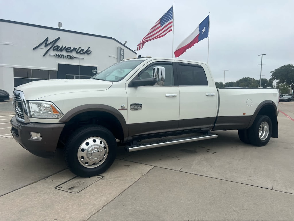Used 2018 Ram 3500 Laramie Longhorn 4x4 Crew Cab 8 Box 4x4 Crew Cab 8 Box