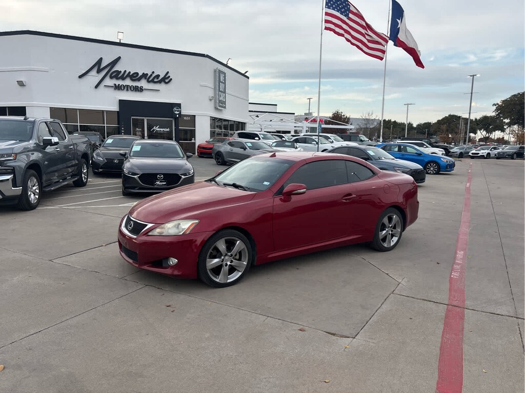 Used 2010 Lexus IS 250C Convertible