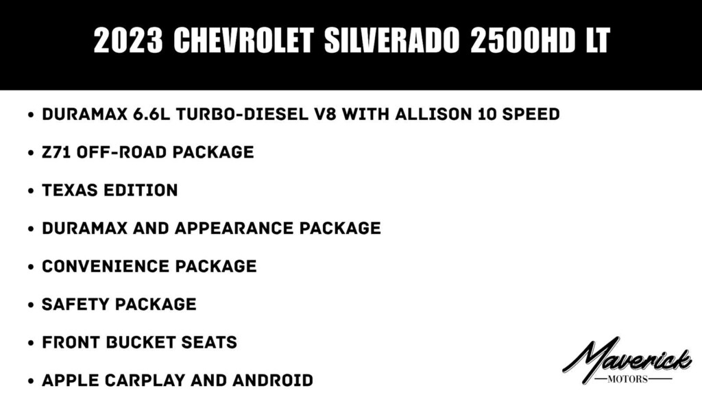 Used 2023 Chevrolet Silverado 2500HD LT 4WD Crew Cab 159 Truck