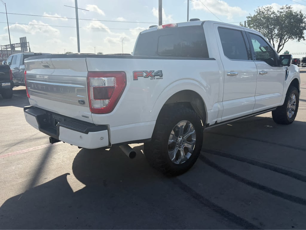 Used 2021 Ford F-150 Platinum 4WD Supercrew 5.5 Box Truck