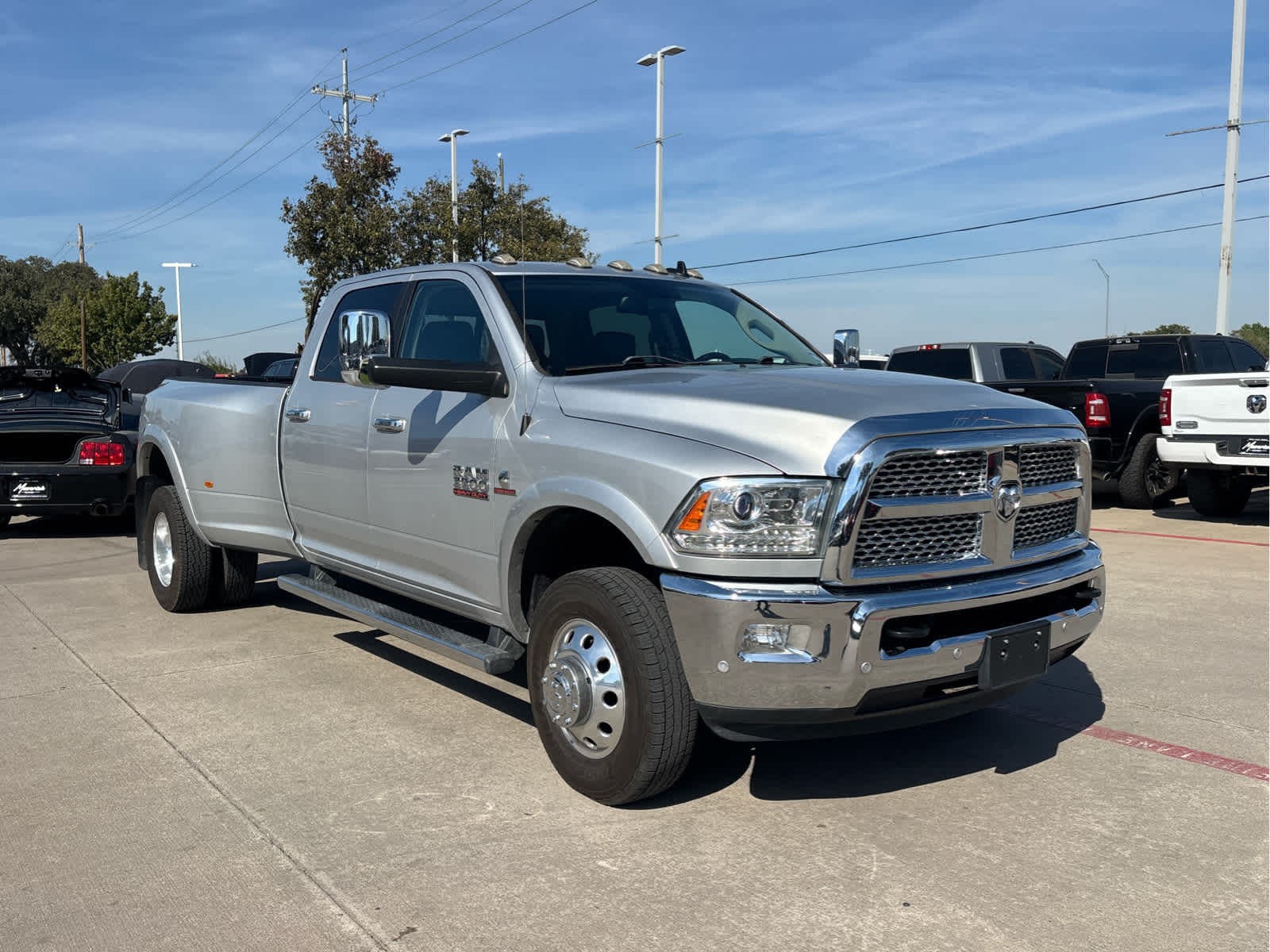 Used 2018 Ram 3500 Laramie 4x4 Crew Cab 8 Box Truck