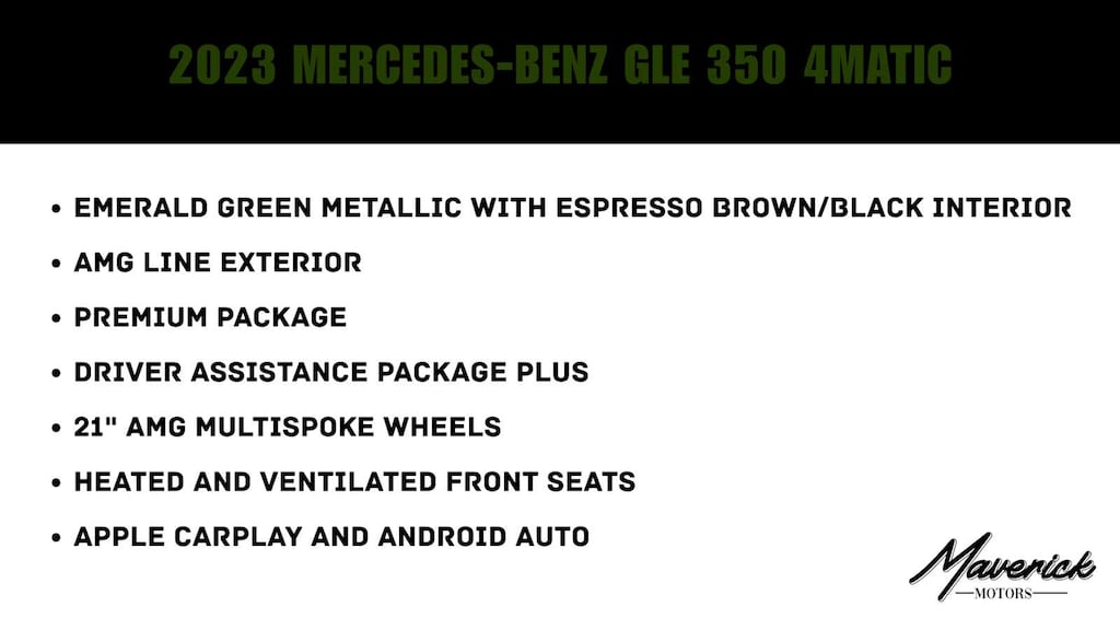 Used 2023 Mercedes-Benz GLE 350 GLE 350 SUV