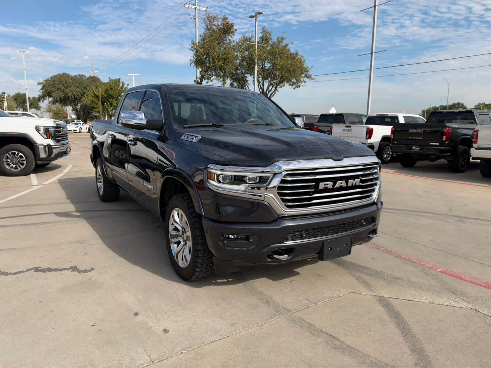 Used 2020 Ram 1500 Longhorn 4x4 Crew Cab 57 Box Truck