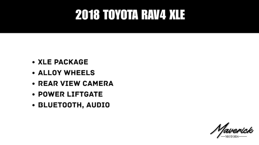 Used 2018 Toyota RAV4 XLE SUV