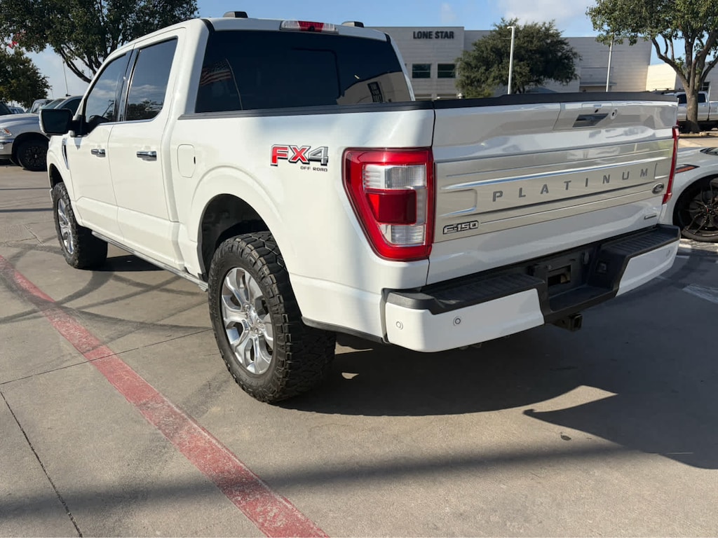 Used 2021 Ford F-150 Platinum 4WD Supercrew 5.5 Box Truck