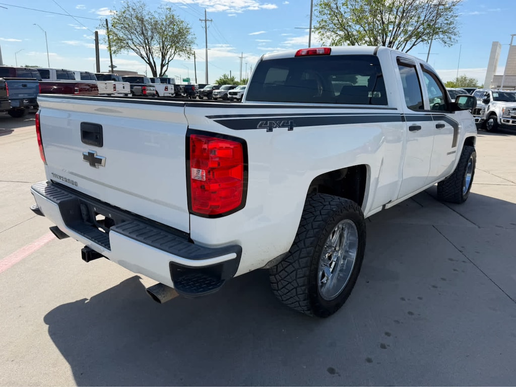 Used 2017 Chevrolet Silverado 1500 Custom 4WD Double Cab 143.5 Truck
