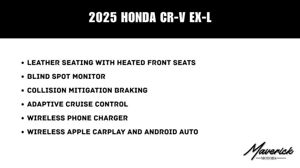Used 2025 Honda CR-V EX-L SUV