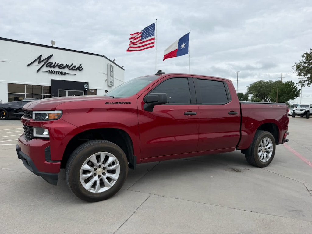 Used 2022 Chevrolet Silverado 1500 LTD Custom 2WD Crew Cab 147 Truck