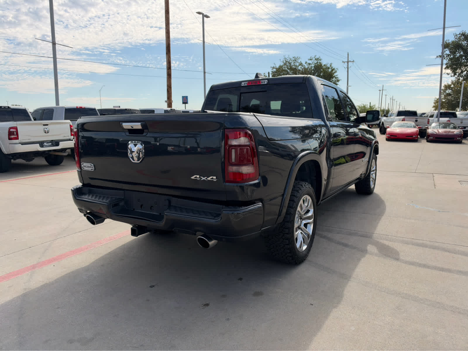 Used 2020 Ram 1500 Longhorn 4x4 Crew Cab 57 Box Truck