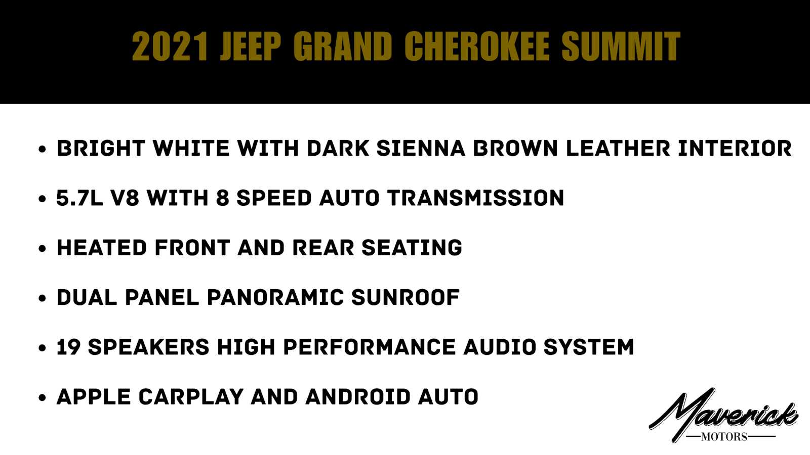 Used 2021 Jeep Grand Cherokee Summit SUV