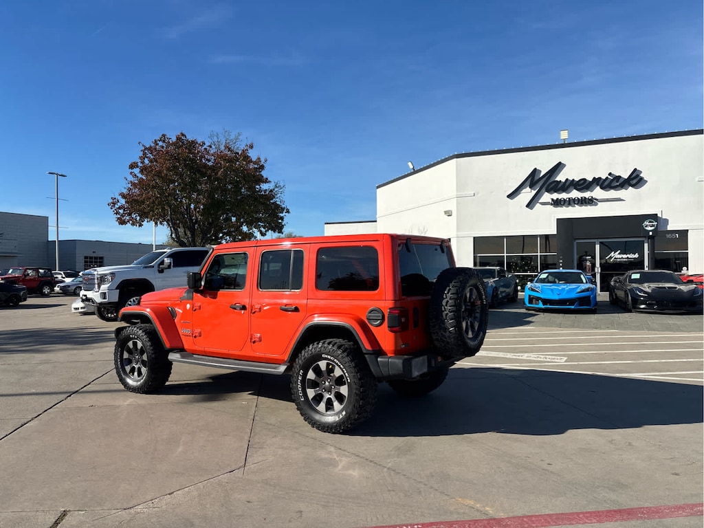 Used 2018 Jeep Wrangler Unlimited Sahara SUV