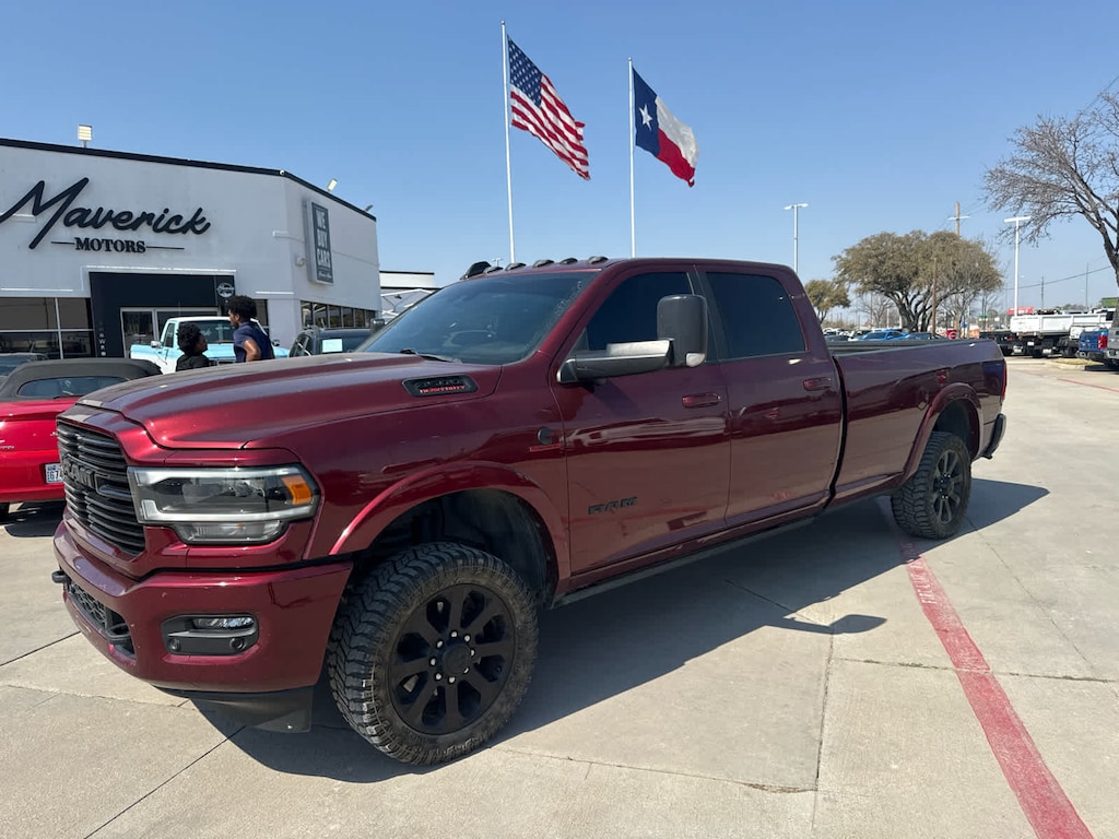 Used 2022 Ram 3500 Laramie 4x4 Crew Cab 8 Box Truck
