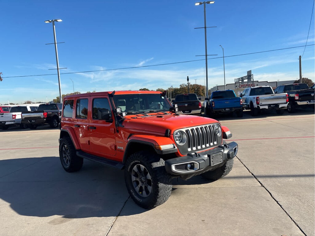 Used 2018 Jeep Wrangler Unlimited Sahara SUV