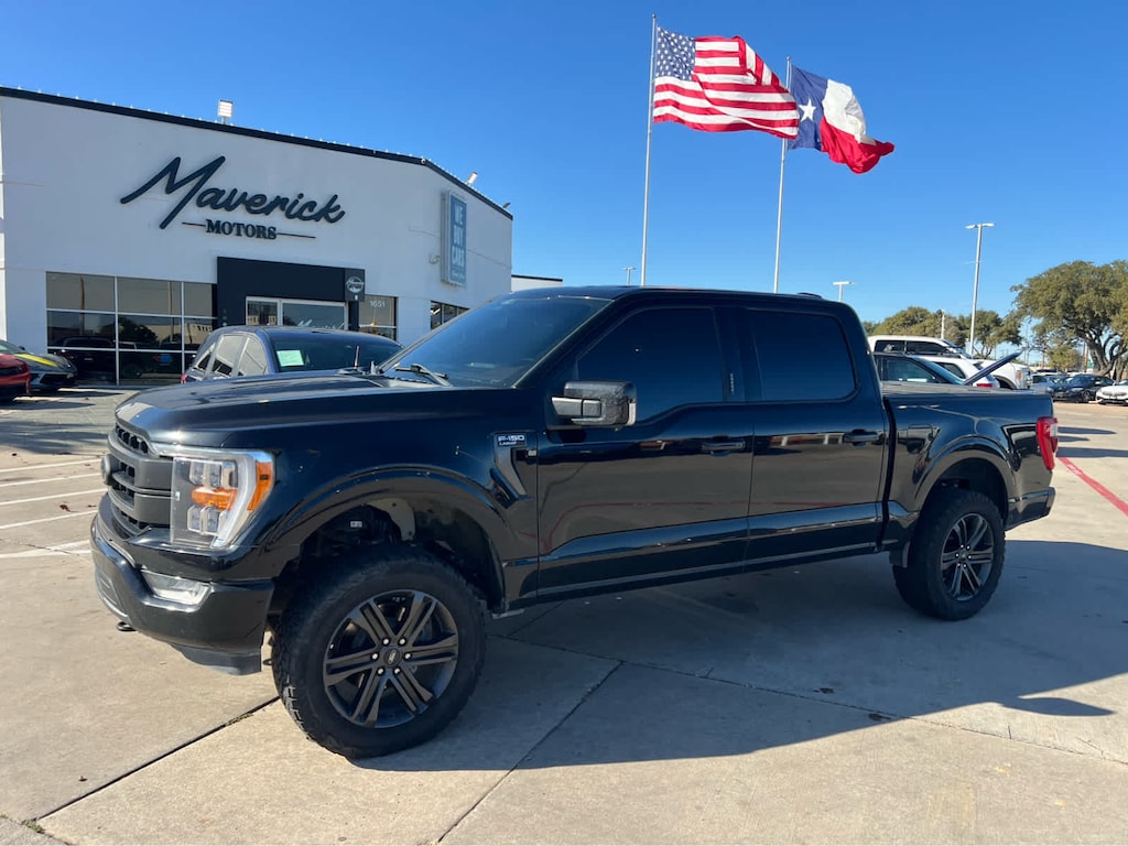 Used 2022 Ford F-150 Lariat 4WD Supercrew 5.5 Box Truck