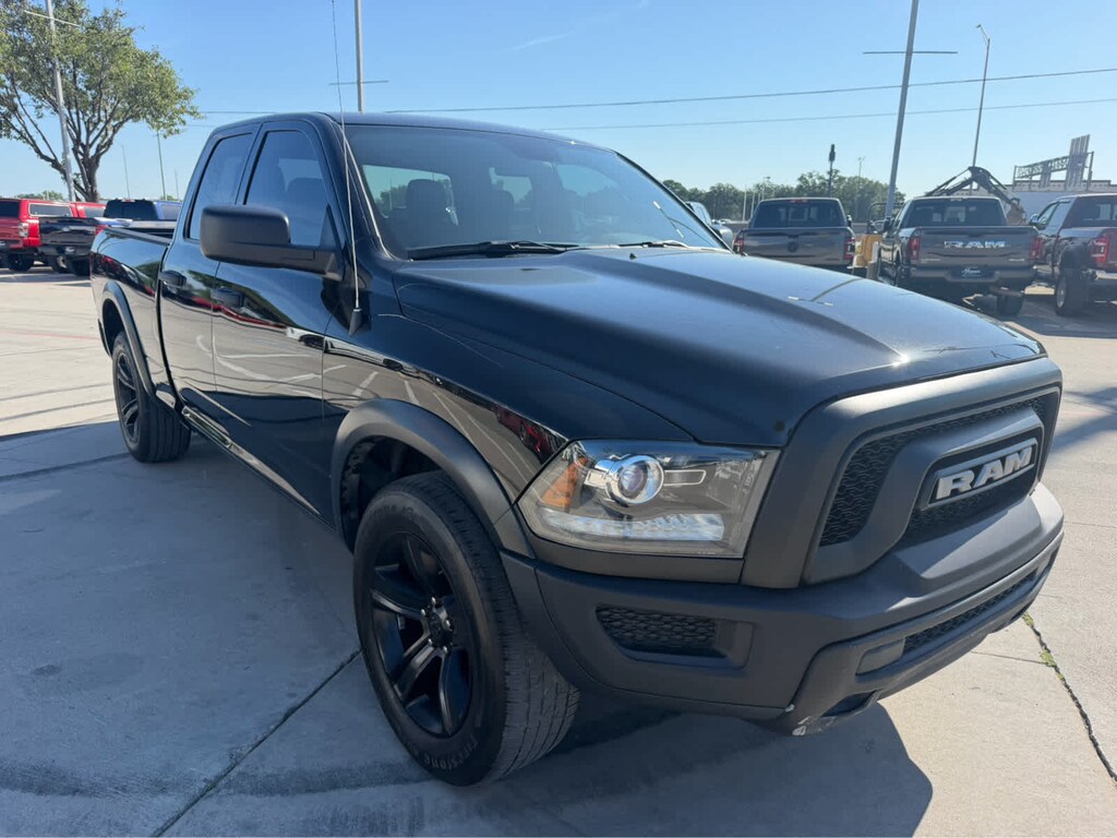 Used 2021 Ram 1500 Classic Warlock 4x2 Quad Cab 64 Box Truck
