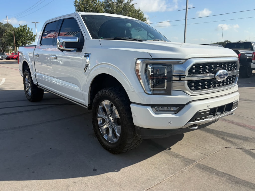 Used 2021 Ford F-150 Platinum 4WD Supercrew 5.5 Box Truck