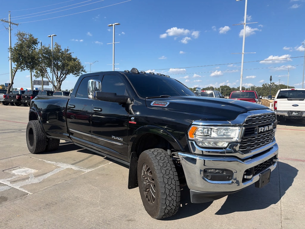 Used 2020 Ram 3500 Limited 4x4 Crew Cab 8 Box Truck