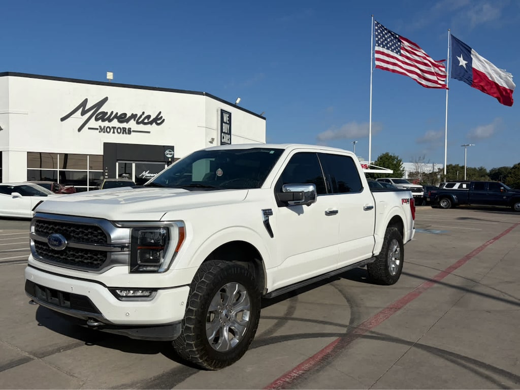Used 2021 Ford F-150 Platinum 4WD Supercrew 5.5 Box Truck
