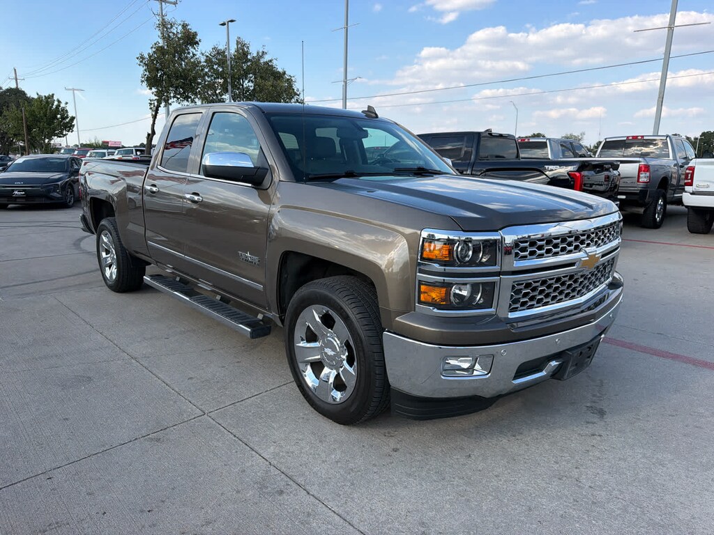 Used 2015 Chevrolet Silverado 1500 LTZ 2WD Double Cab 143.5 Truck
