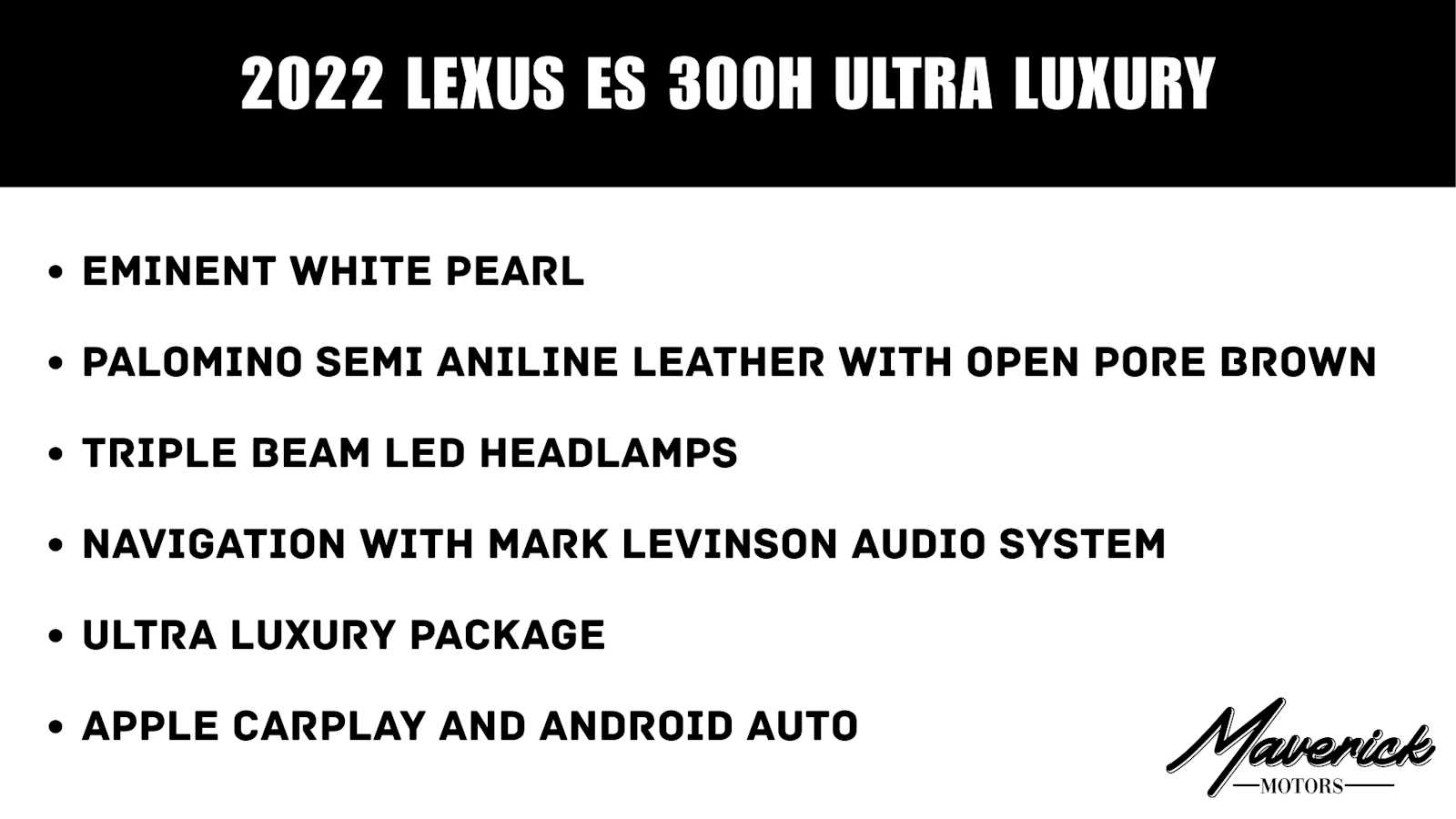 Used 2022 Lexus ES 300h Ultra Luxury Sedan