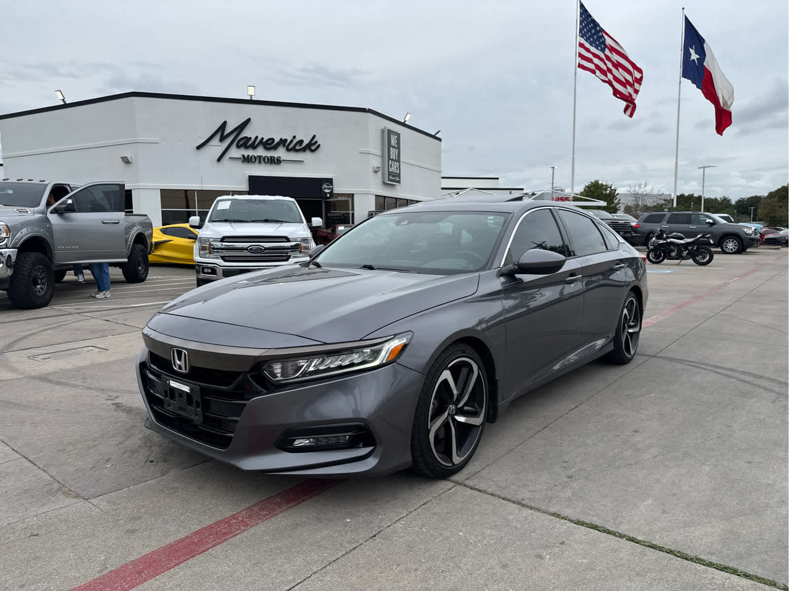 Used 2018 Honda Accord Sedan Sport 2.0T Sedan