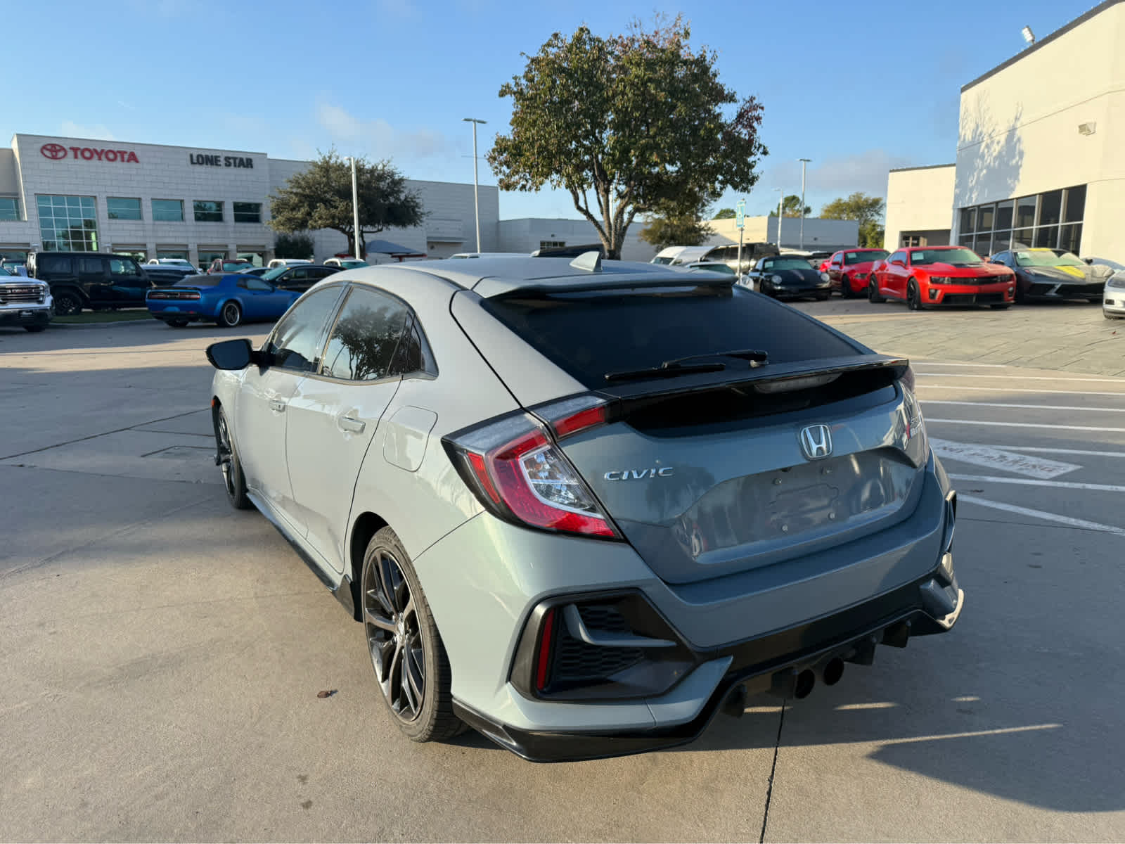 2020 Honda Civic Hatchback Sport photo 2