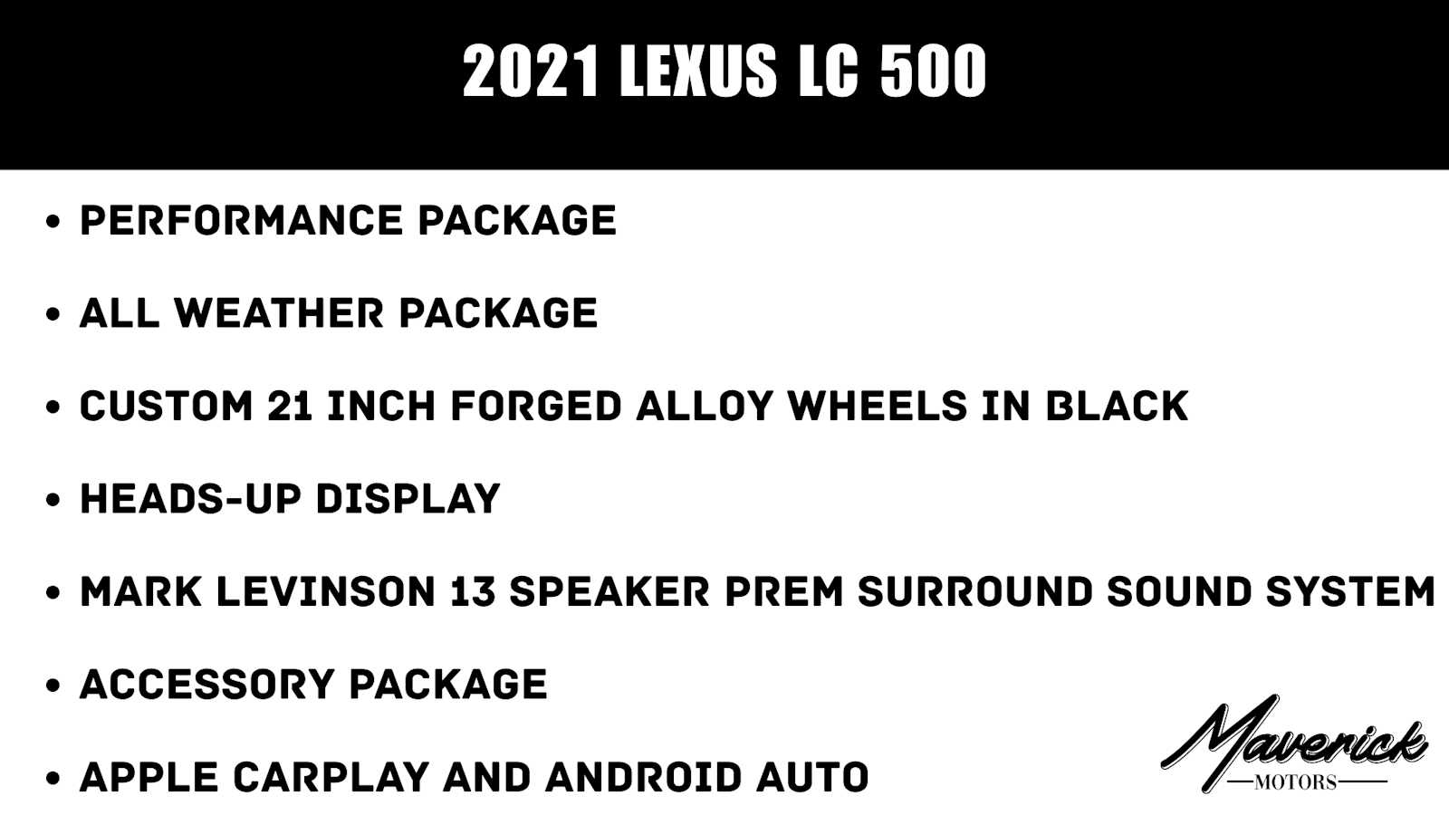 Used 2021 Lexus LC 500 Coupe
