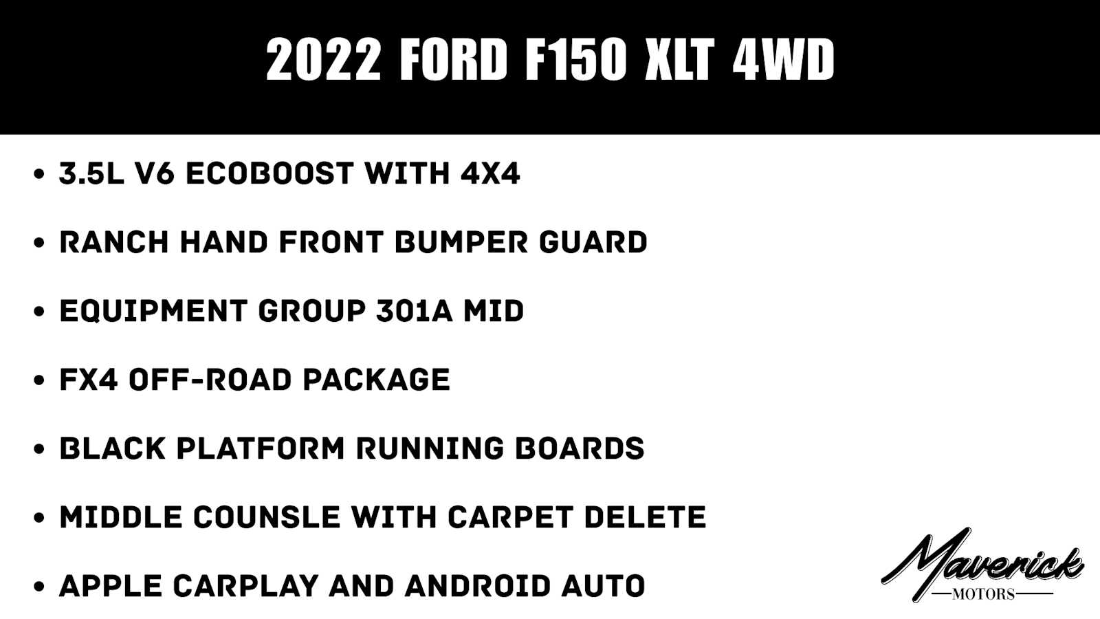 Used 2022 Ford F-150 XLT 4WD Supercrew 5.5 Box Truck