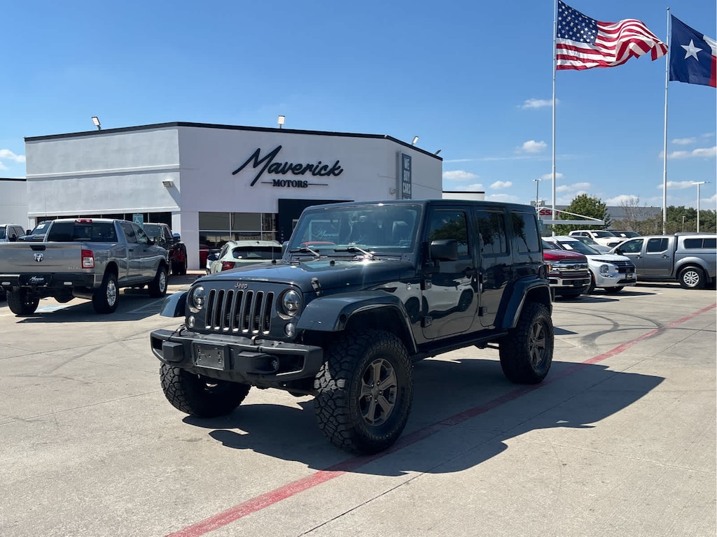 Used 2018 Jeep Wrangler JK Unlimited Golden Eagle SUV